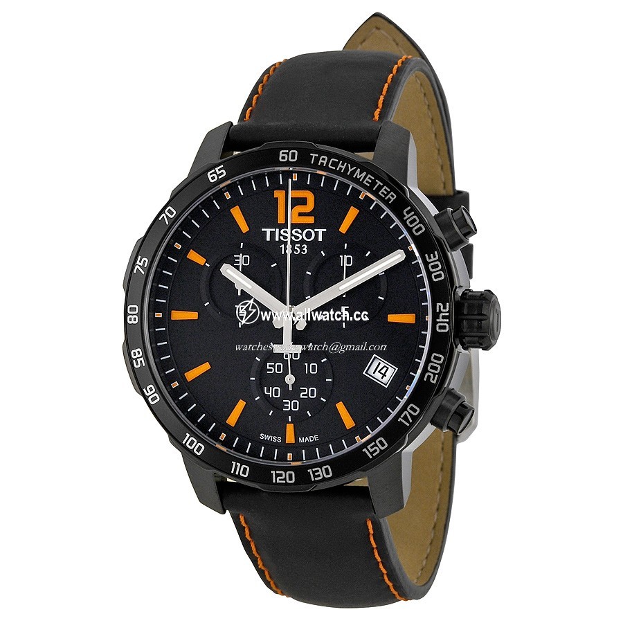 Tissot 9109 Mens Quartz Black Ion-plated Stainless Steel