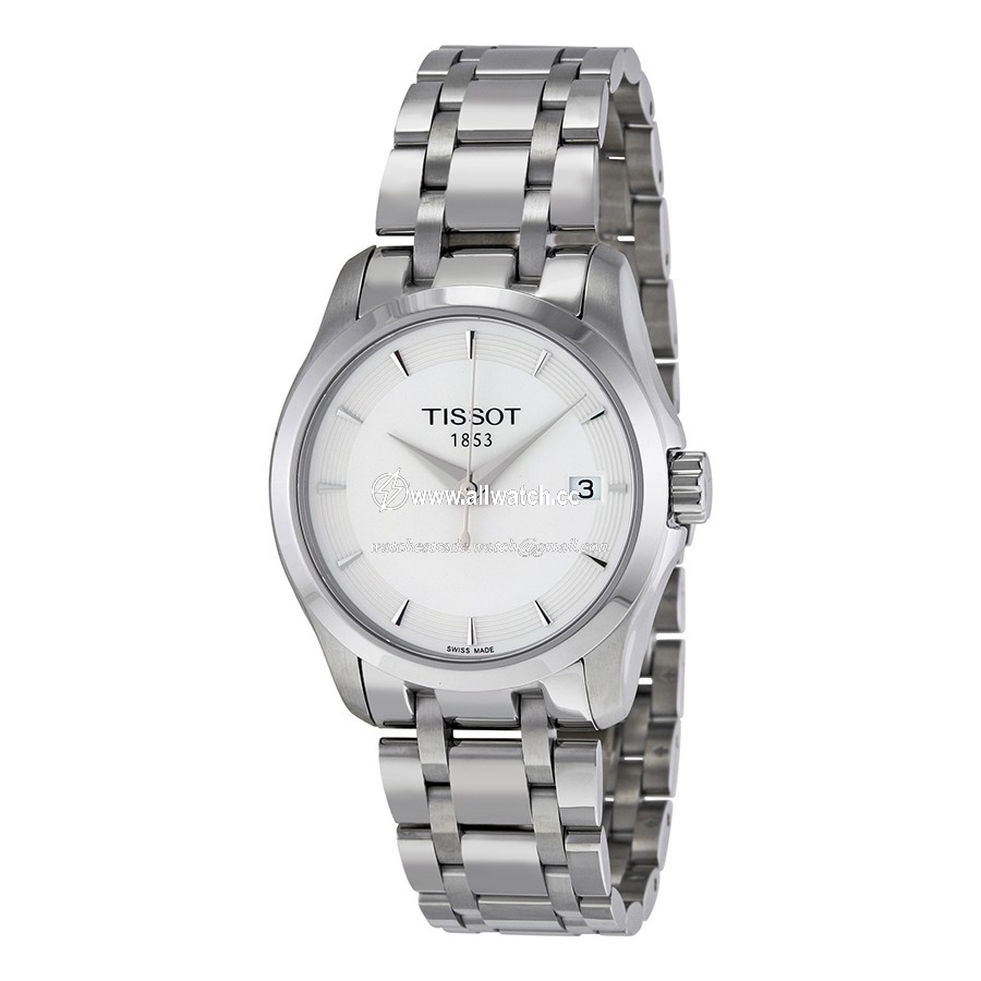 Tissot T035.210.11.011.00 Couturier Ladies Quartz Stainless Steel
