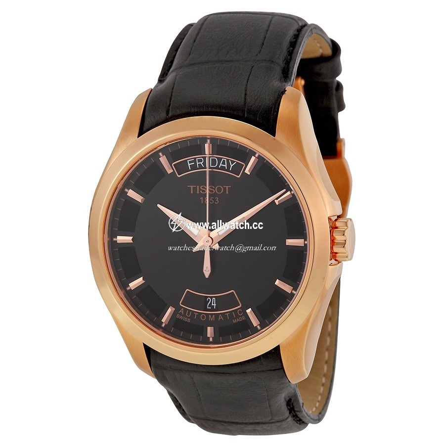 Tissot T0354073605100 Couturier Mens Automatic Gold-tone Stainless Steel