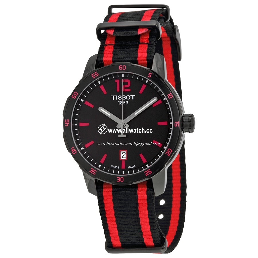 Tissot T0954103705701 Quickster Unisex Quartz Black PVD Stainless Steel
