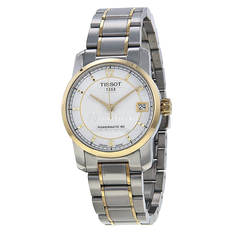 Tissot T0872075511700 T-Classic Collection Ladies Automatic Titanium