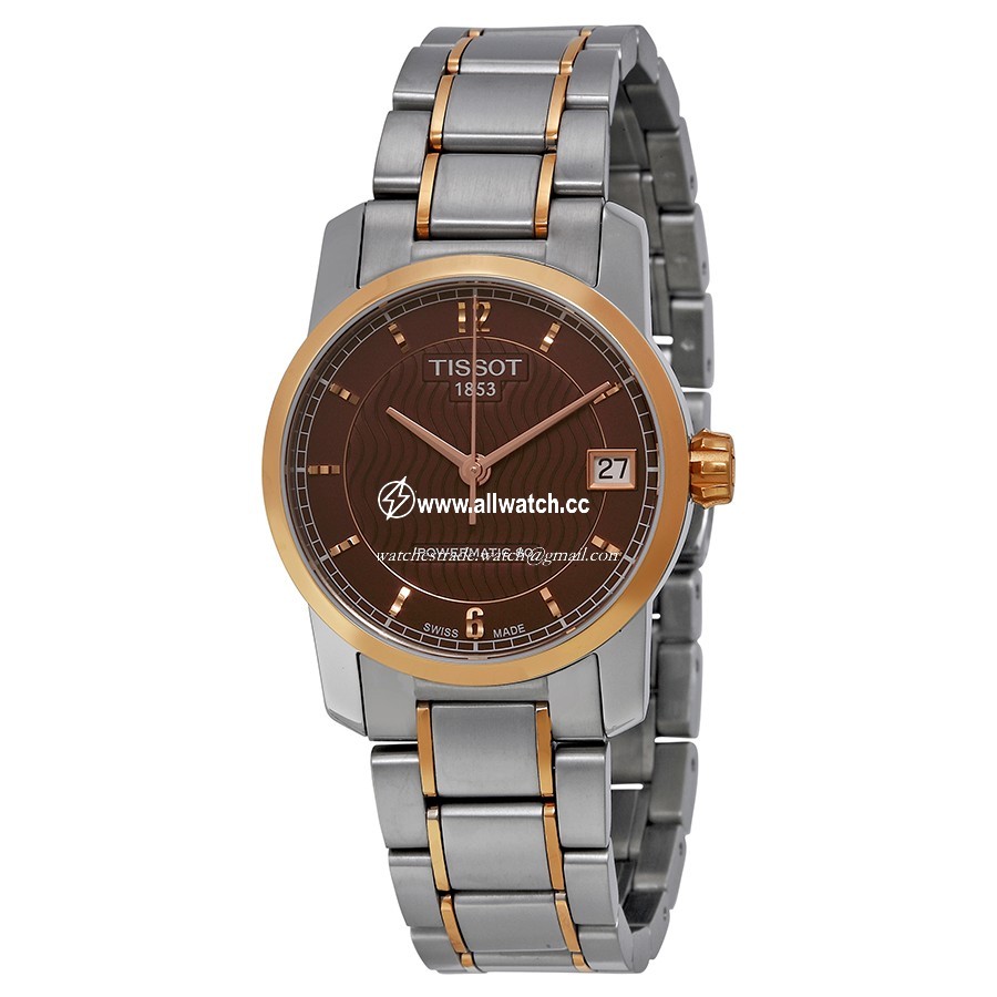 Tissot T0872075529700 T-Classic Collection Ladies Automatic Titanium
