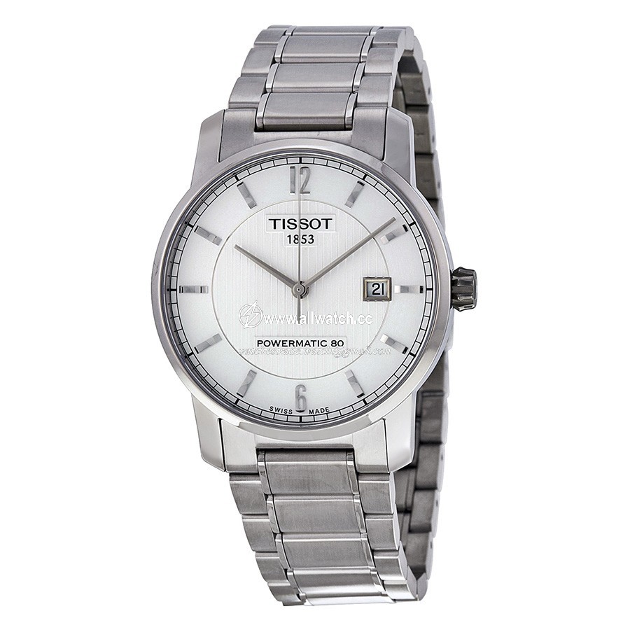Tissot T0874074403700 T-Classic Collection Mens Automatic Titanium
