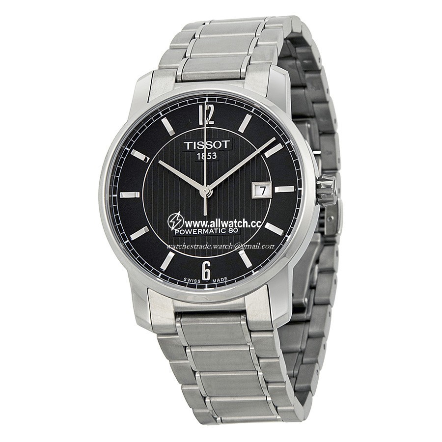 Tissot T0874074405700 T-Classic Collection Mens Automatic Titanium