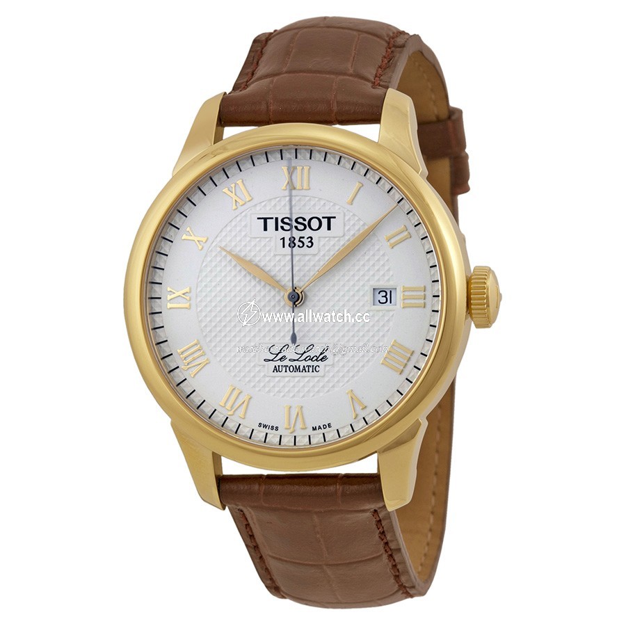 Tissot T41.5.413.73 T-Classic Collection Mens Automatic Gold-tone Stainless Steel