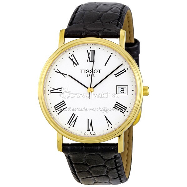 Tissot T52.5.421.13 T-Classic Collection Mens Quartz Gold PVD Stainless Steel