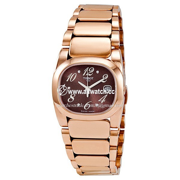 Tissot T009.110.33.297.00 T-Trend Collection Ladies Quartz Pink Gold PVDStainless Steel