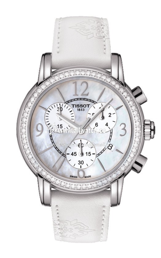 Tissot T0502176711700 Ladies Hand Wind Stainless Steel with Diamonds