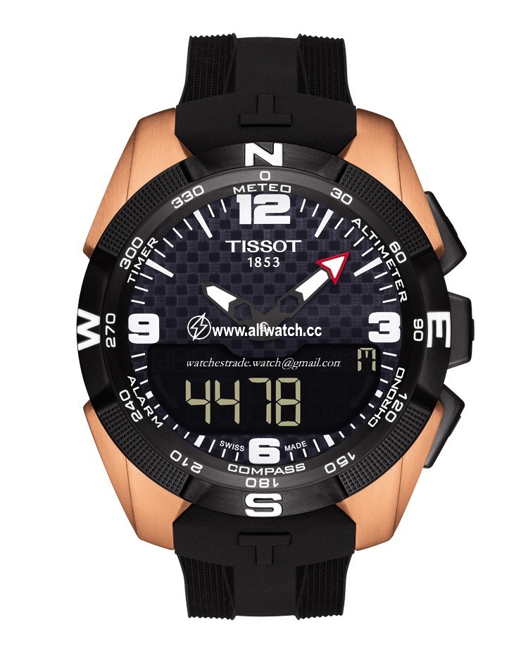 Tissot T0914204720700 Mens Quartz Rose Gold-toneTitanium