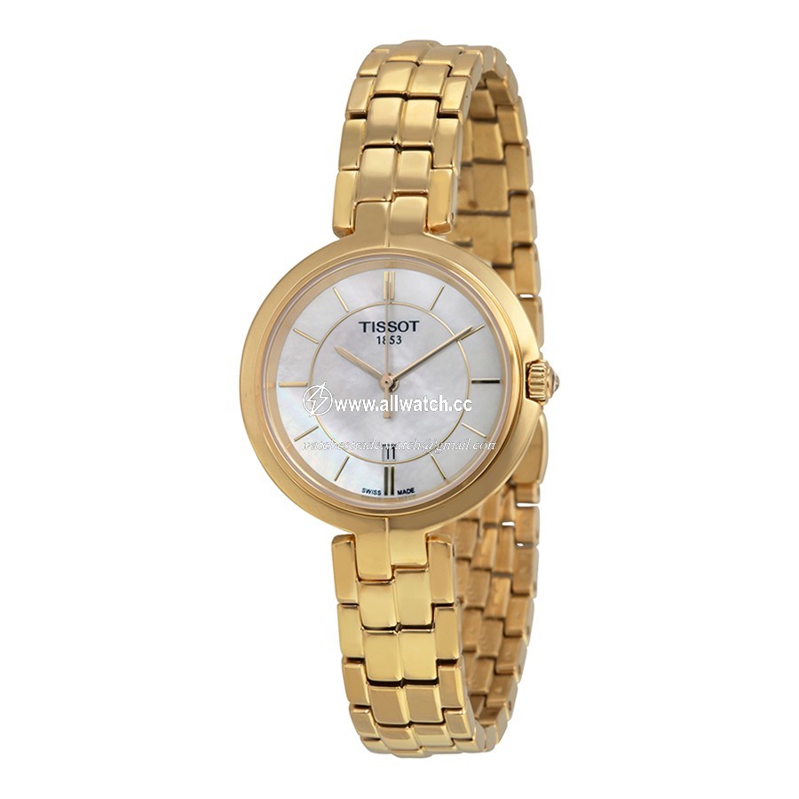 Tissot T0942103311100 Ladies Quartz Yellow Gold-plated Stainless Steel