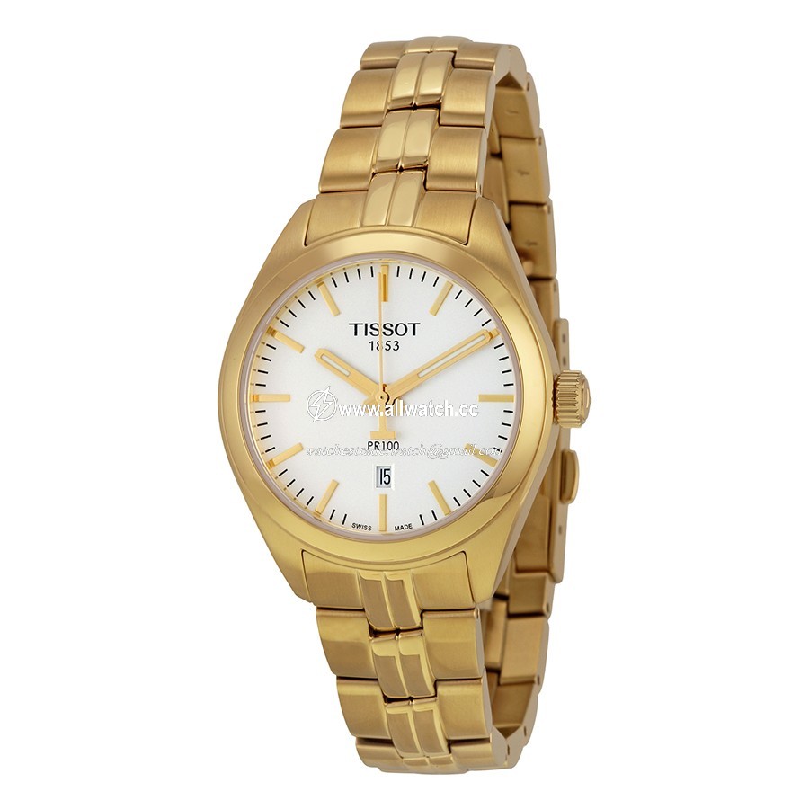 Tissot T1012103303100 Ladies Quartz Gold PVD Stainless Steel