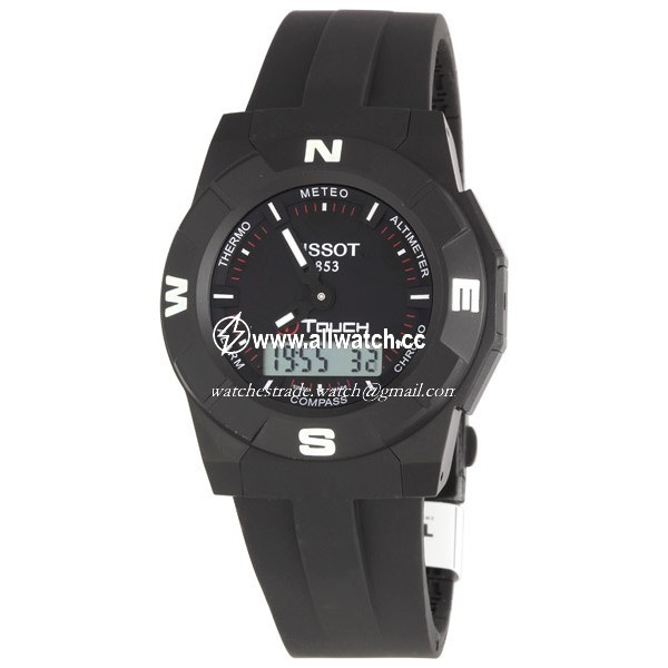 Tissot T001.520.47.051.00 Touch Collection Mens Quartz Black Titanium
