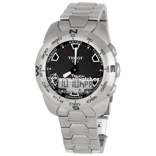 Tissot T013.420.44.201.00 Touch Collection Mens Quartz Brushed Titanium