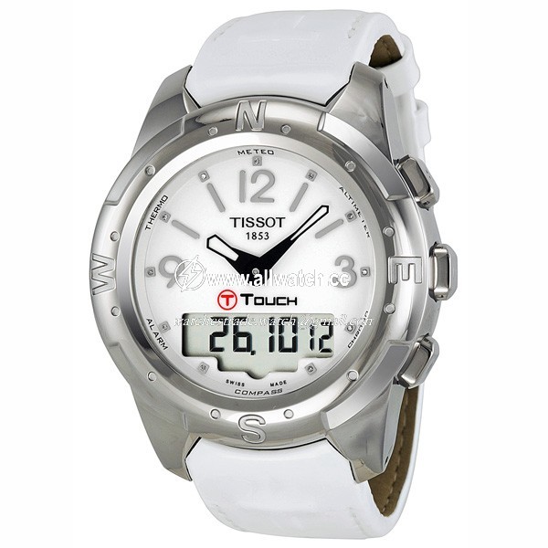 Tissot T0472204601600 Touch Collection Ladies Quartz Titanium