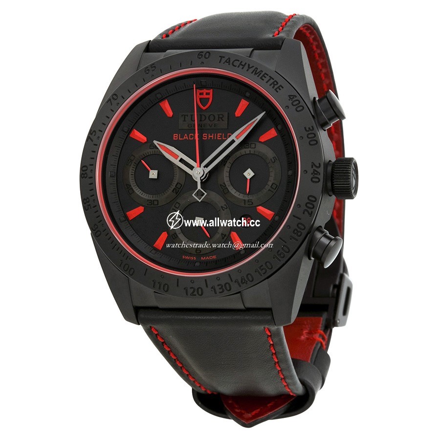 Tudor 42000CR-BKLS Fastrider Mens Automatic Black Ceramic