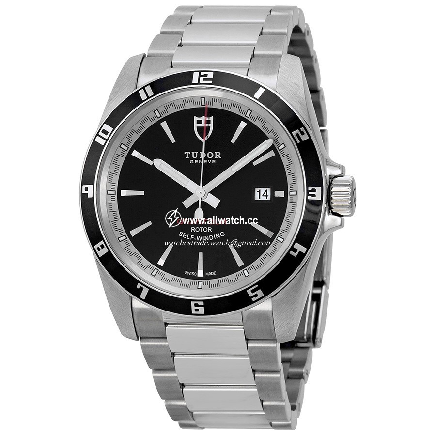 Tudor 20500N-BKSSS Grantour Mens Automatic Stainless Steel