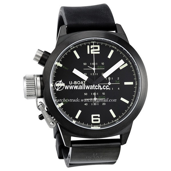 U-Boat 1021 Mens Quartz Black PVD Stainless Steel