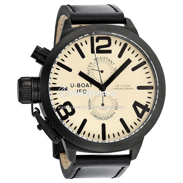 U-Boat 365 Mens Quartz Black PVD Stainless Steel