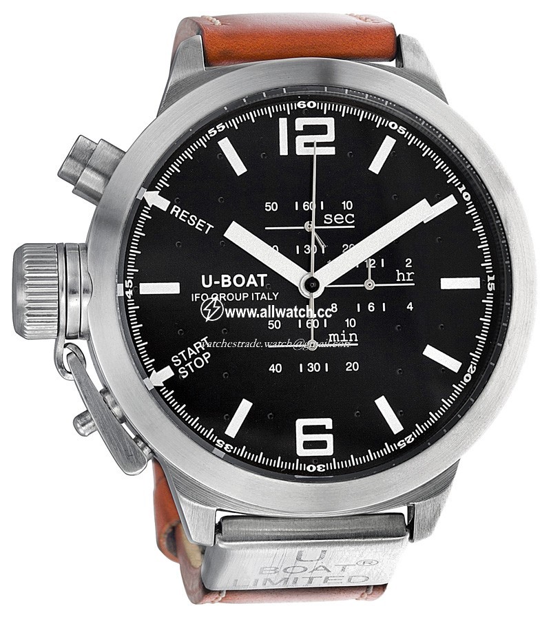 U-Boat 378 Mens Quartz Sterling Silver