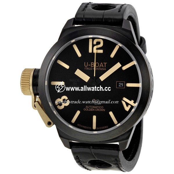U-Boat 1216 Classico Mens Automatic Black Ceramic