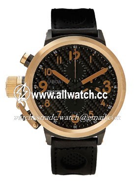 U-Boat 1844 Flightdeck Mens Automatic Black PVD