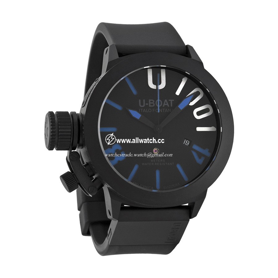 U-Boat 5953 Mens Automatic Black Ion-plated Stainless Steel