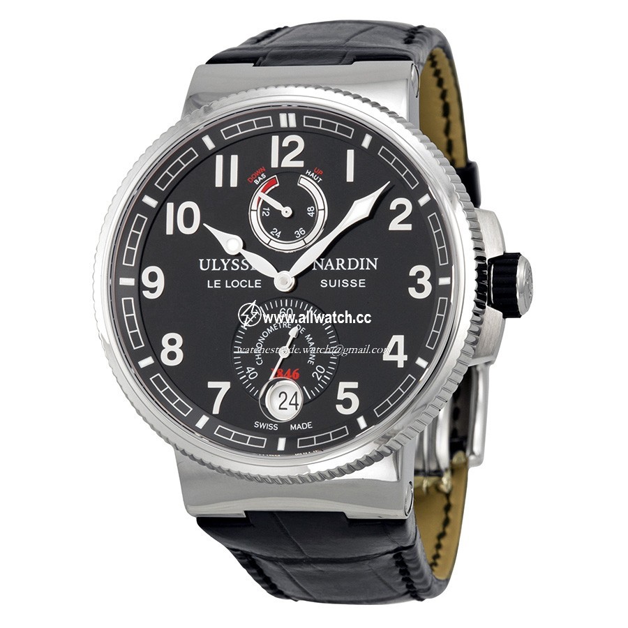 Ulysse Nardin 1183-126/62 Mens Automatic Stainless Steel and Titanium
