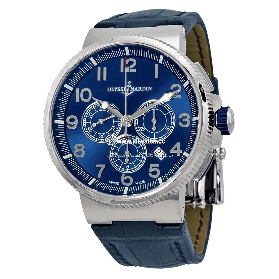 Ulysse Nardin 1503-150/63 Mens Automatic Stainless Steel and Titanium