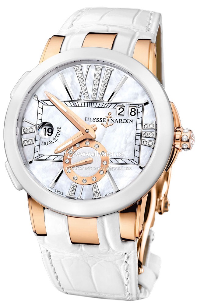 Ulysse Nardin 246-10/391 Ladies Automatic 18kt Rose Gold