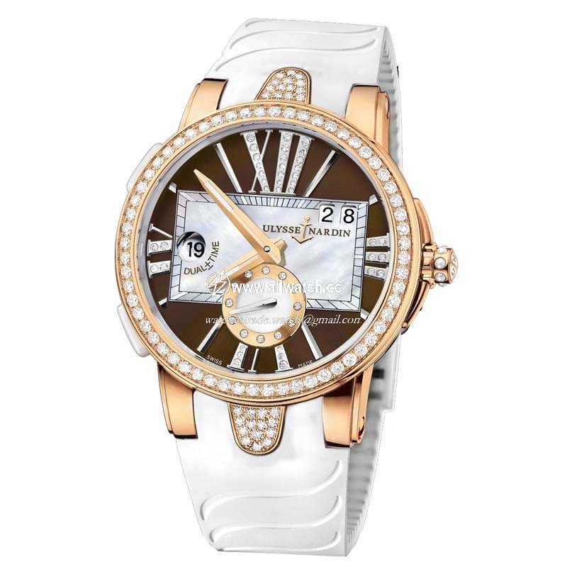 Ulysse Nardin 246-10B/30-05 Ladies Automatic 18K Rose Gold