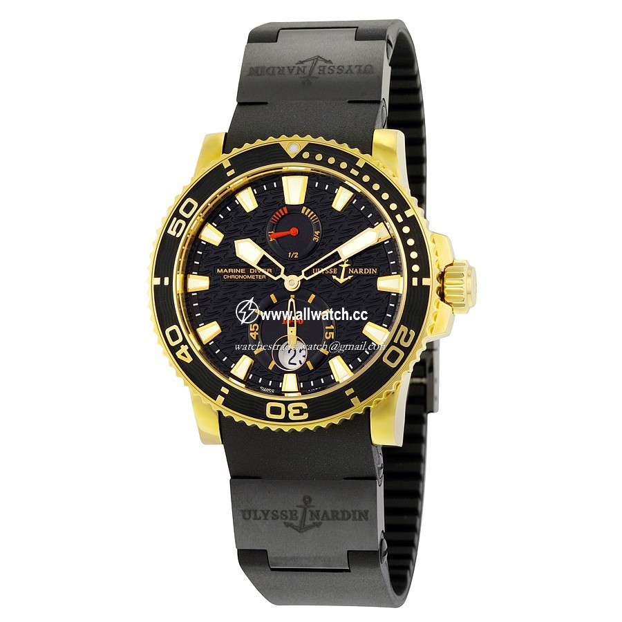 Ulysse Nardin 266-33-3C/922 Mens Automatic 18kt Rose Gold