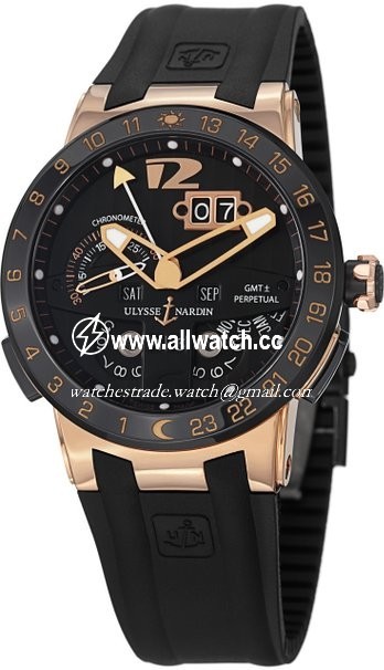 Ulysse Nardin 32603/3 Mens Automatic 18 Carat Rose Gold