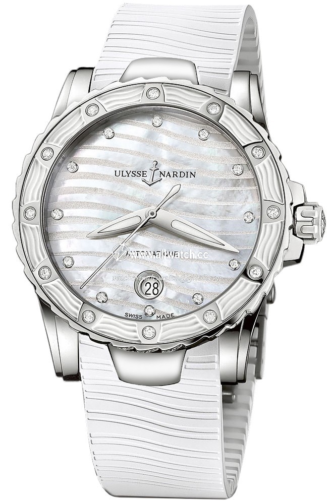 Ulysse Nardin 8153-180E-3/10 Ladies Automatic Stainless Steel
