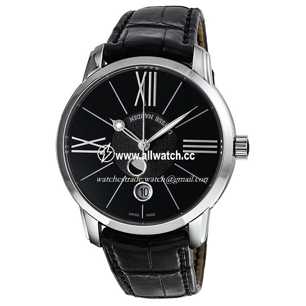 Ulysse Nardin 8293-122-2/42 Classico Luna Mens Automatic Stainless Steel
