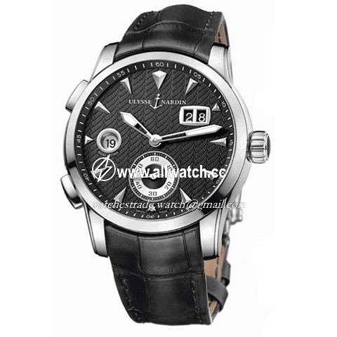 Ulysse Nardin 3343-126/912 Dual Time Mens Automatic Stainless Steel