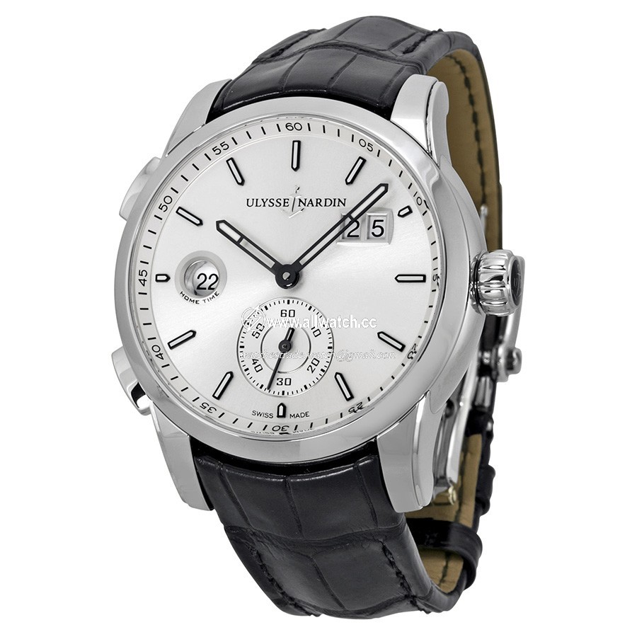 Ulysse Nardin 3343126-91 GMT Dual Time Mens Automatic Stainless Steel