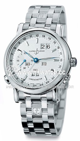 Ulysse Nardin 320-22-8 GMT Perpetual Mens Automatic 18kt White Gold