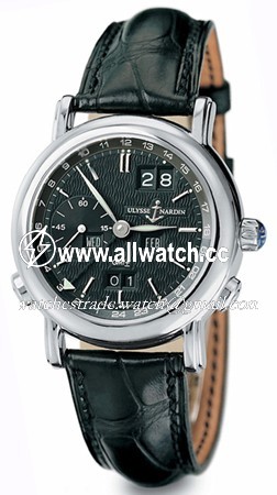 Ulysse Nardin 320-22/92 GMT Perpetual Mens Automatic 18kt White Gold