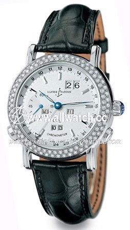 Ulysse Nardin 320-28 GMT Perpetual Mens Automatic 18kt White Gold