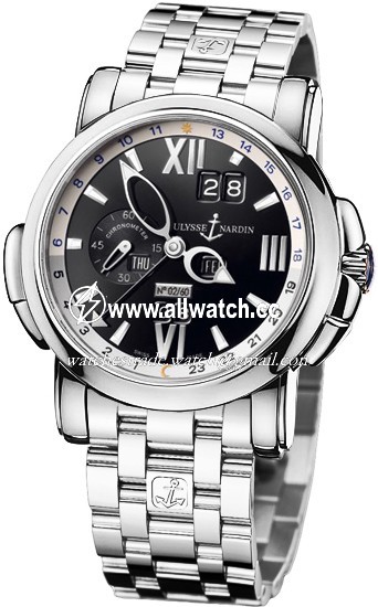 Ulysse Nardin 320-60-8/32 GMT Perpetual Mens Automatic 18kt White Gold