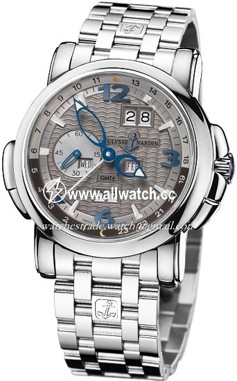 Ulysse Nardin 320-60-8/69 GMT Perpetual Mens Automatic 18kt White Gold