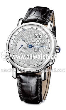 Ulysse Nardin 320-82-091 GMT Perpetual Mens Automatic 18kt White Gold