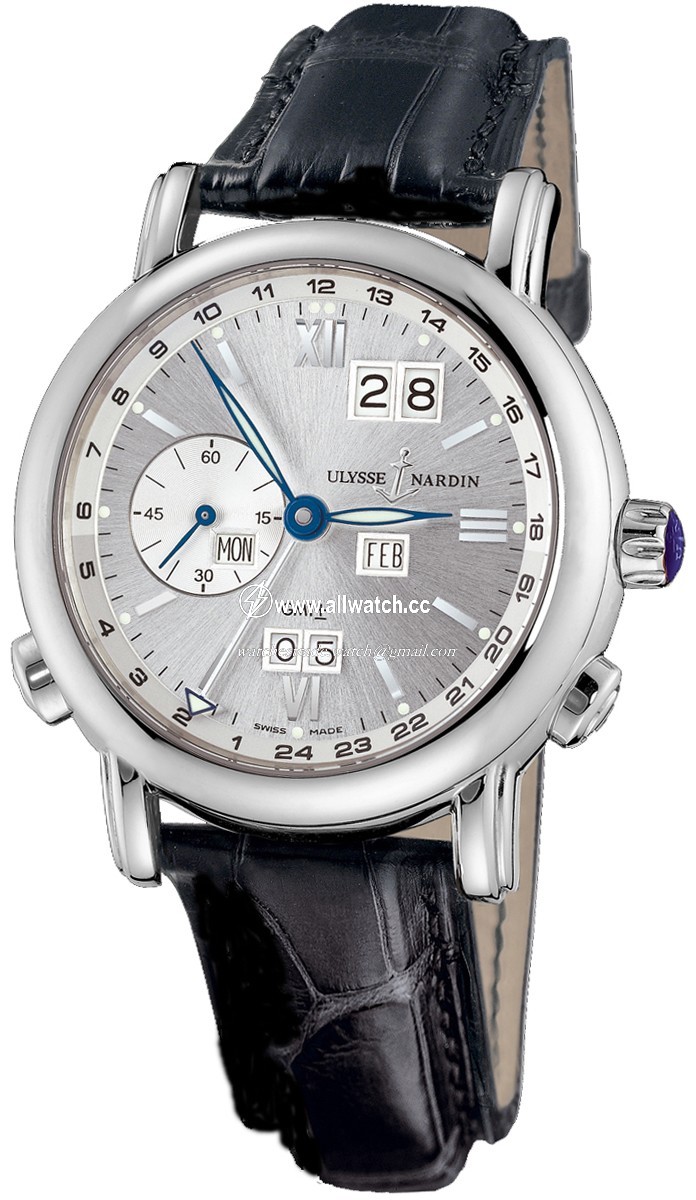 Ulysse Nardin 320-82-31 GMT Perpetual Mens Automatic 18kt White Gold