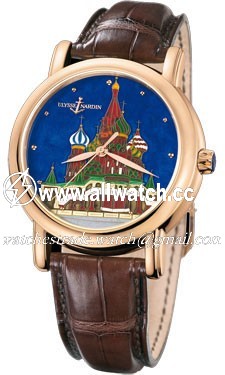 Ulysse Nardin 136-11-KREM Kremlin Mens Automatic 18kt Rose Gold