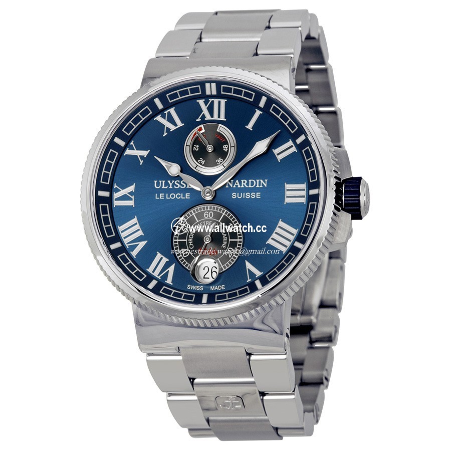 Ulysse Nardin 1183-126-7M/43 Marine Mens Automatic Stainless Steel