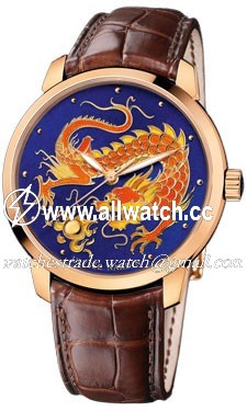 Ulysse Nardin 8156-111-2-DRAGON San Marco Mens Automatic 18kt Rose Gold