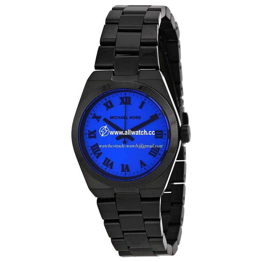 Michael Kors MK5993 Channing Unisex Quartz Black Ion-plated Stainless Steel