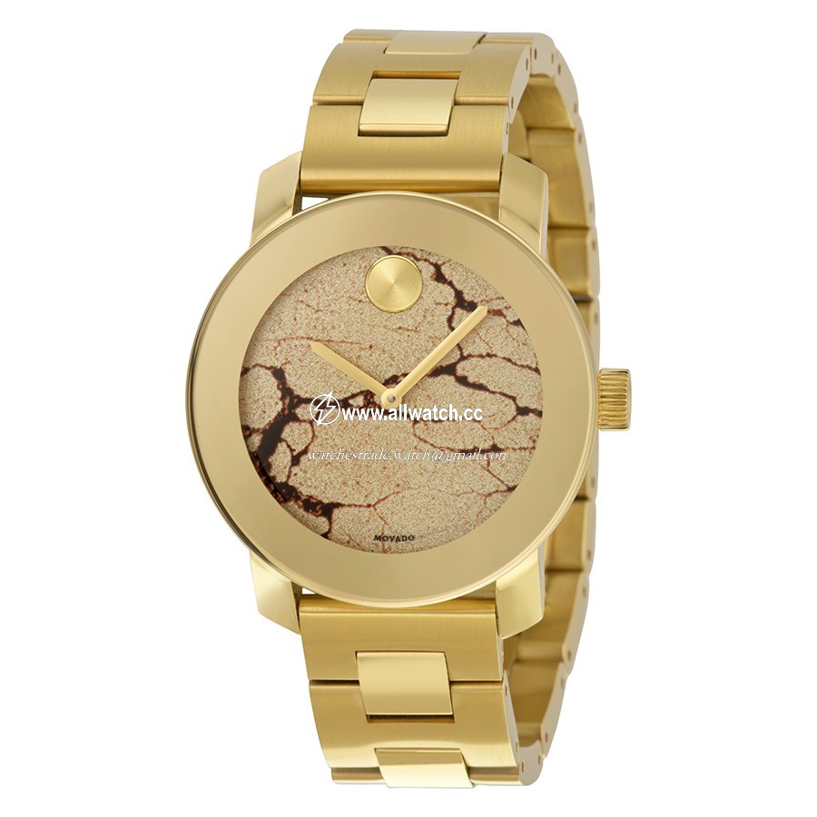Movado 3600346 Bold Unisex Quartz Yellow Gold Ion-plated Stainless Steel
