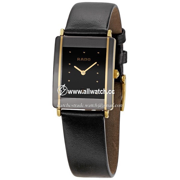 Rado R20381165 Integral Unisex Quartz Black-tone Ceramic