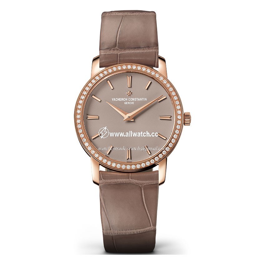 Vacheron Constantin 25558/000R-9759 Ladies Quartz 18kt Rose Gold